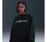 Felpa a girocollo oversize Nike Sportswear Phoenix Fleece Shox - Donna - Nero S (IT 40-42)