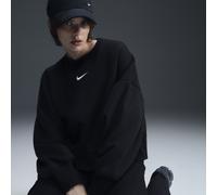 Felpa a girocollo ultraoversize Nike Phoenix Fleece - Donna - Nero M (IT 44-46)