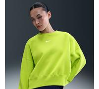 Felpa a girocollo ultraoversize Nike Phoenix Fleece - Donna - Verde XL (IT 52-54)