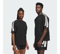 Felpa a maniaca corta adidas da basket (unisex) Black S