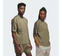 Felpa a maniaca corta adidas da basket (unisex) Olive Strata S