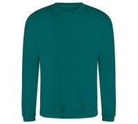 Felpa A Manica Lunga Unisex In Cotone Misto Collo A Giro XS - 5XL