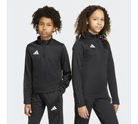 Felpa a maniche lunghe con mezza zip, Entrada Nero 11/12 anni - 144/150 cm Tinta unita
