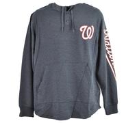 Felpa A Maniche Lunghe Leggera Per Adulti Washington Nationals MLB