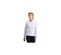 Felpa a maniche lunghe montura fresh light bianca da donna