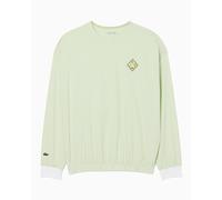 Felpa a righe Relaxed Lacoste Ultra Dry per uomo