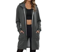 Felpa Acida Pantaloni Casual da Donna a Vita Alta, Comodi, da Indossare Tutti i Giorni, da Palestra, da Trekking, con Cappuccio e Tasche, per l'inverno e l'autunno. Felpe della da (GY2, M=2)