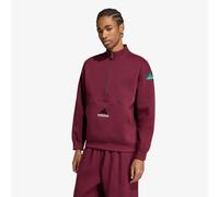 Felpa adida Equipment pacer Half-zip Maroon S