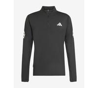 Felpa adidas adi365 Running Iconic Climacool Half Zip nero bianco - XXL