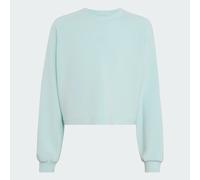 adidas Bambine e Ragazze Girls Sweatshirt, Halo Mint, 7-8 Years