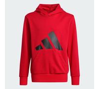 Felpa Adidas bambino con cappuccio maglia chiusa unisex tempo libero logo