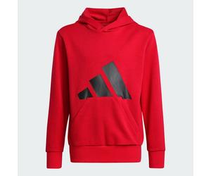 Felpa Adidas bambino con cappuccio maglia chiusa unisex tempo libero logo