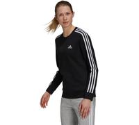 adidas W 3s FL Swt, Felpa Donna, Nero/Bianco, XS