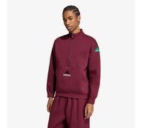 Felpa adidas Equipment Spacer Half-zip Maroon XL