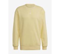 Felpa adidas Essentials FeelVivid Cotton Fleece Drop giallo - XS