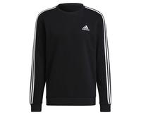 Felpa adidas Essentials Fleece 3S nero bianco - L