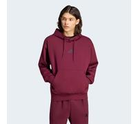 FELPA ADIDAS FEELCOZY HOODIE BORGOGNA UOMO FELPATO EVERYDAY KF2362 ORIGINALE
