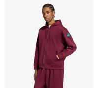 Felpa adidas Spacer Full Zip Hoodie Maroon XL