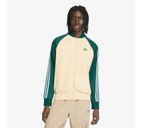 Giacca da allenamento SST Warm Vanilla / Collegiate Green M