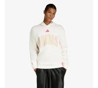Felpa adidas Stadiu Graphic Hoodie Off White/ Pure Ruby M