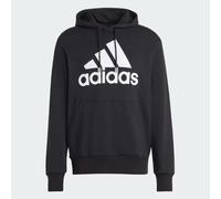 Felpa Adidas Uomo Hoodie Essentials French Terry Big Logo IC9363 Nero