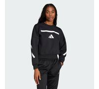 ADIDAS SPORTSWEAR Felpa sportiva 'Z.N.E.' nero / bianco, Taglia XS-S