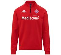 FELPA ALLENAMENTO ROSSA ACF FIORENTINA KAPPA 2022/23