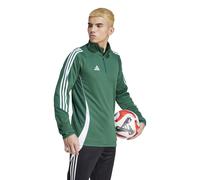 Felpa Allenamento Training Top UOMO Adidas Verde Mezza zip Tiro 24
