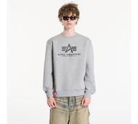 Felpa Alpha Industries Basic Hoody Small Logo II Grey Heather XL