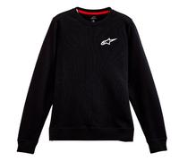 felpa alpinestars ageless chest crew lady nero XS