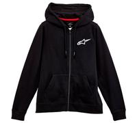felpa alpinestars ageless chest lady nero / bianco XS
