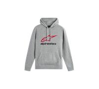 Felpa Alpinestars Always V3 Grigio Melange/Rosso/NeroL Grigio Melange,Rosso,Nero