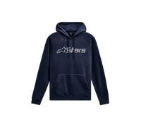 Alpinestars Blaze V3, felpa con cappuccio S male Blu Scuro/Grigio
