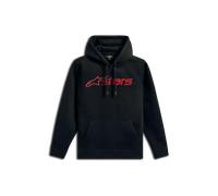 Felpa Alpinestars Blaze V3 Nero/RossoL Nero,Rosso