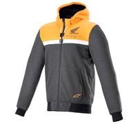 Alpinestars Chrome Street Honda, giacca in tessuto XL male Grigio/Nero/Arancione