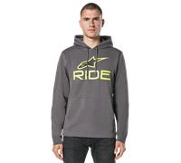 §Felpa Alpinestars Ride 4.0 Carbone-Lime-Nero§