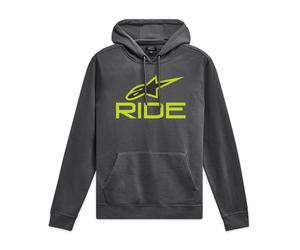 Felpa Alpinestars Ride 4.0 grigio-giallo-nera M