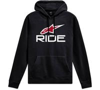 Felpa Alpinestars Ride 4.0 nera-bianca-rossa 2XL