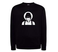 FELPA Arancia meccanica A clockwork orange KUBRICK cappuccio o girocollo nera