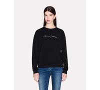 Felpa Armani Exchange Essential nera donna - S