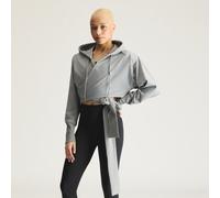 Felpa avvolgente con cappuccio adidas by Stella McCartney Core Heather XL