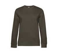 Felpa B&C BCWW01Q Donna QUEEN CREW NECK 80%C 20%P Manica lunga FASHION