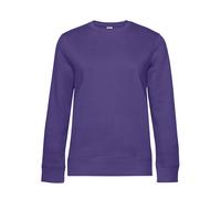 Felpa B&C BCWW01Q Donna QUEEN CREW NECK 80%C 20%P Manica lunga FASHION
