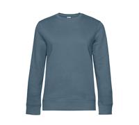 Felpa B&C BCWW01Q Donna QUEEN CREW NECK 80%C 20%P Manica lunga FASHION