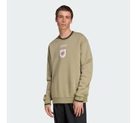 Felpa Badge Crewneck Orbit Green L