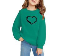 Felpa Bambina Pullover Bambine E Ragazze Morbido Girocollo Felpe a Maniche Lunghe Bambina Comoda Leggero Pullover Sportivo Inverno Streetwear Maglione Ragazza Elegante Tinta Unita Sweatshirt Y2k