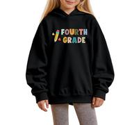 Felpa Bambine con Cappuccio,Felpa Leggera da Hoodie Autunnale Casual Sweatshirt Calda per Sportswear Cappotto Homewear Bambini Moda lescenti 2-13 Anni Invernale