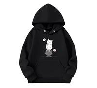 Felpa Bambine con Cappuccio Sportivo Bambina Leggero Top Teenager Classics Accogliente Graziosa Giacca alla Moda Taglia Hoodie Tinta Unita Cerniere Primaverili per Tutti I Giorni Usura