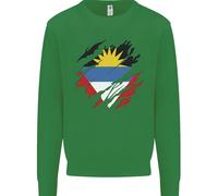 Felpa Bambini Giorno Della Bandiera Di Antigua E Barbuda