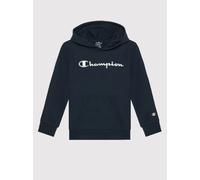 Felpa Bambino Champion in Cotone Cappuccio Garzata Sport 305903 NNY Blu